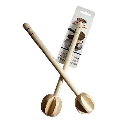 Molinillo de madera para batir chocolate
