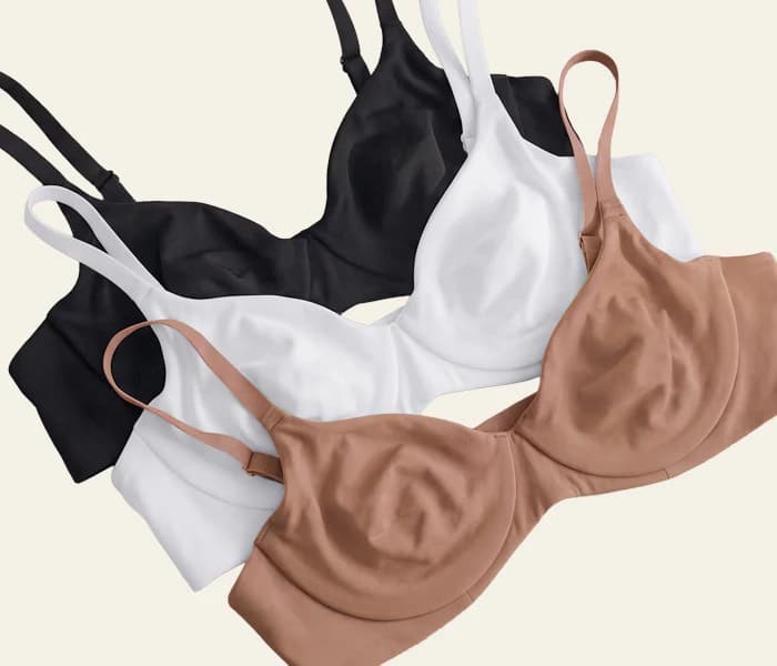 Brasier Doble Copa En Franela