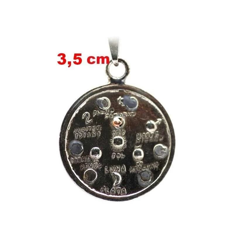 Amuleto astrológico de siete metales