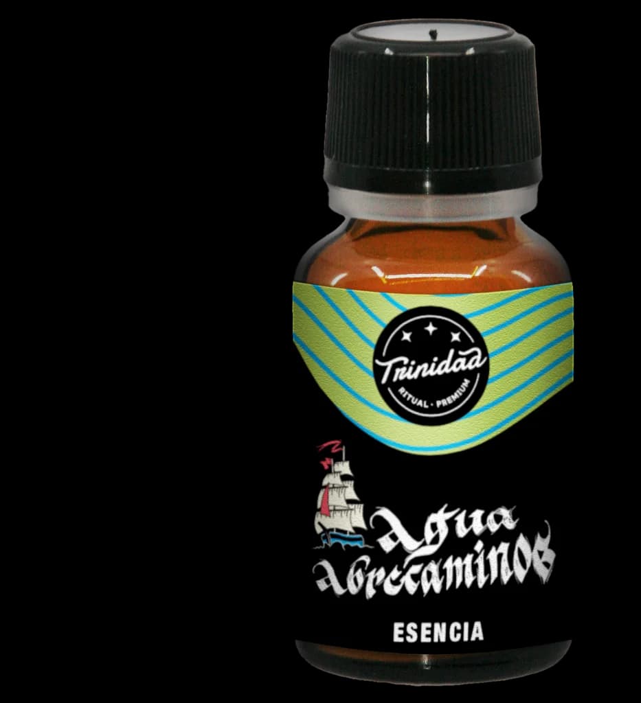 Frasco de esencia ritual Abrecaminos