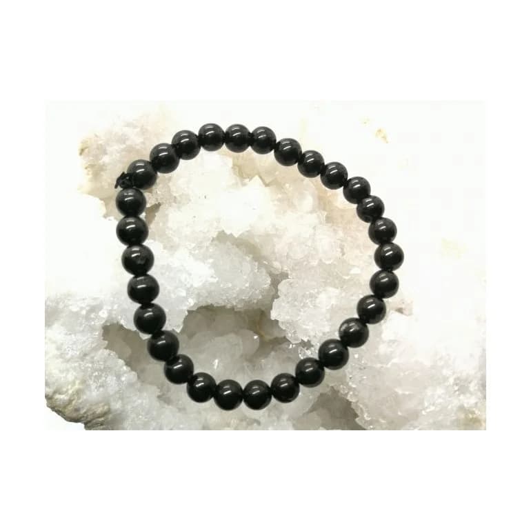 Pulsera de cuentas negras de azabache