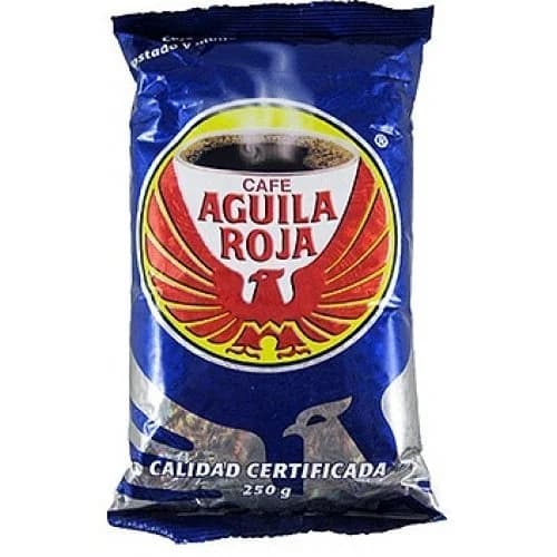 Bolsa de café Águila Roja puro de 250 gramos