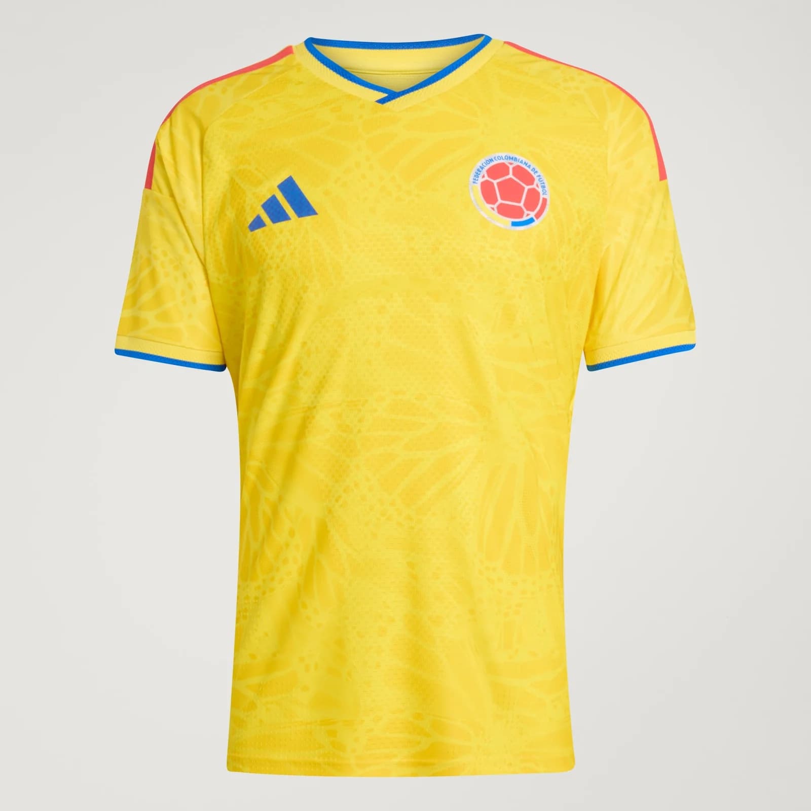 Camiseta local amarilla oficial de Colombia para 2026