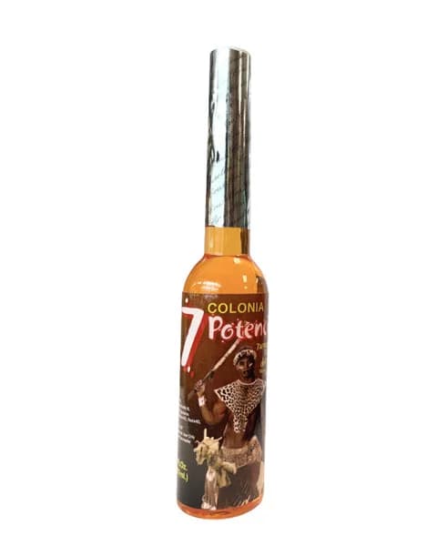 Botella de colonia esotérica de las 7 Potencias