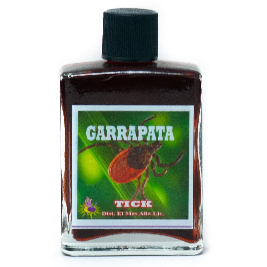 Frasco de perfume esotérico Garrapata