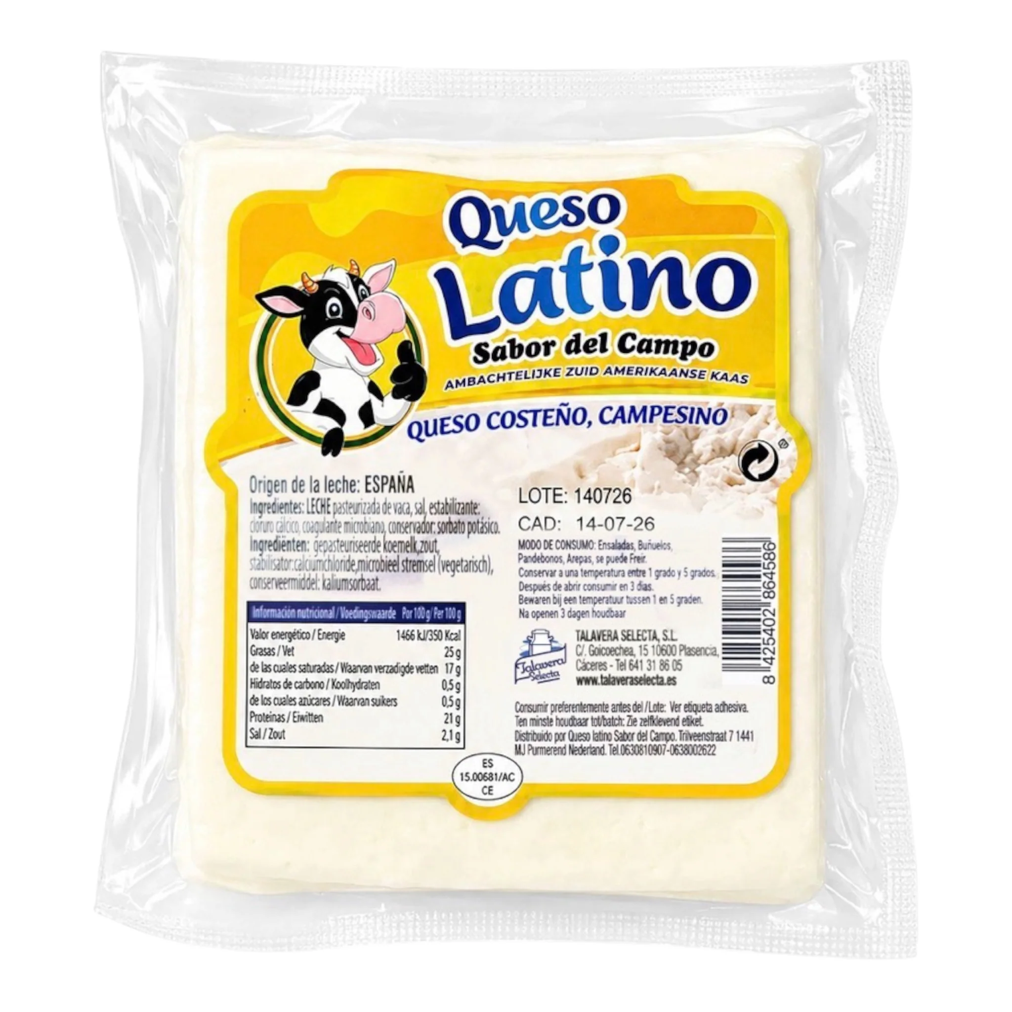 Queso Costeño - 500 GRS