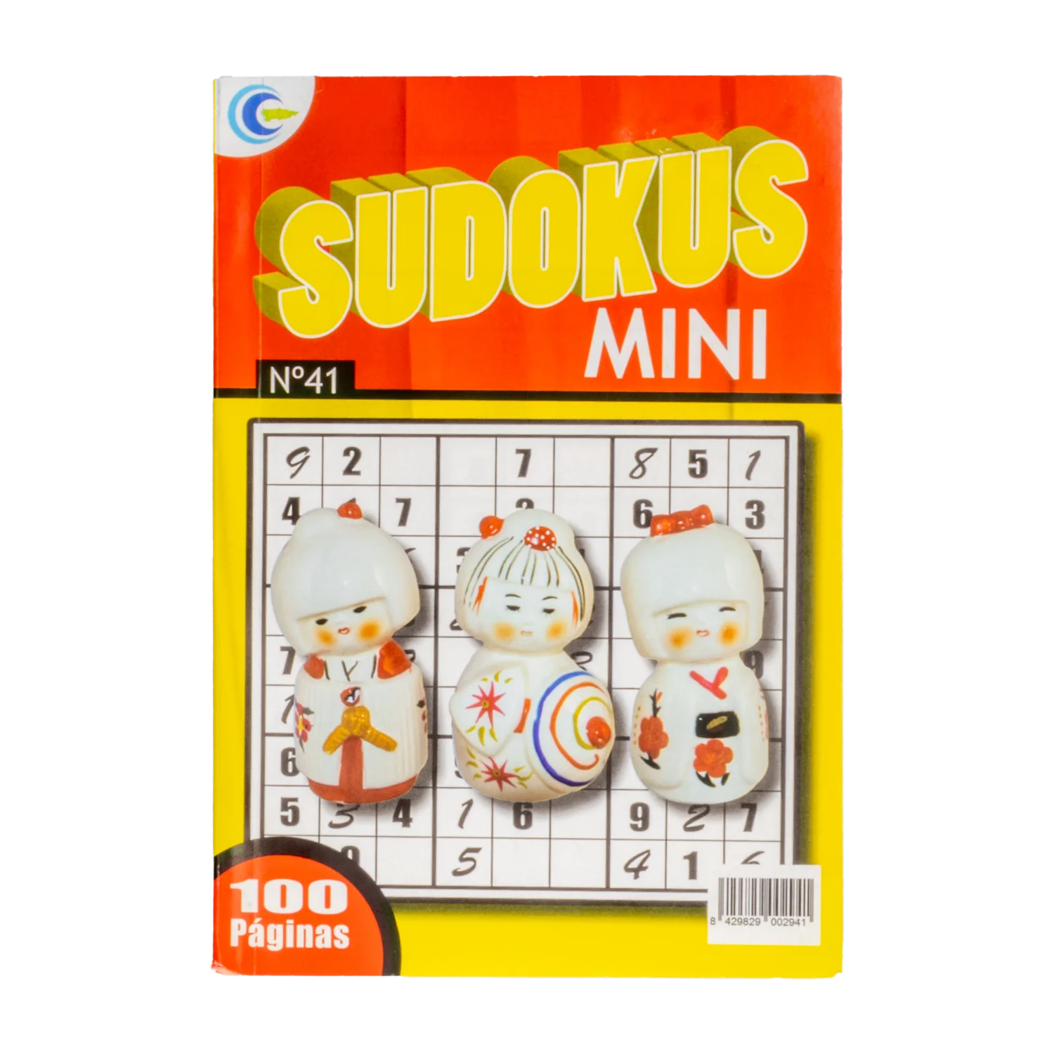 Portada de libro pequeño de sudokus